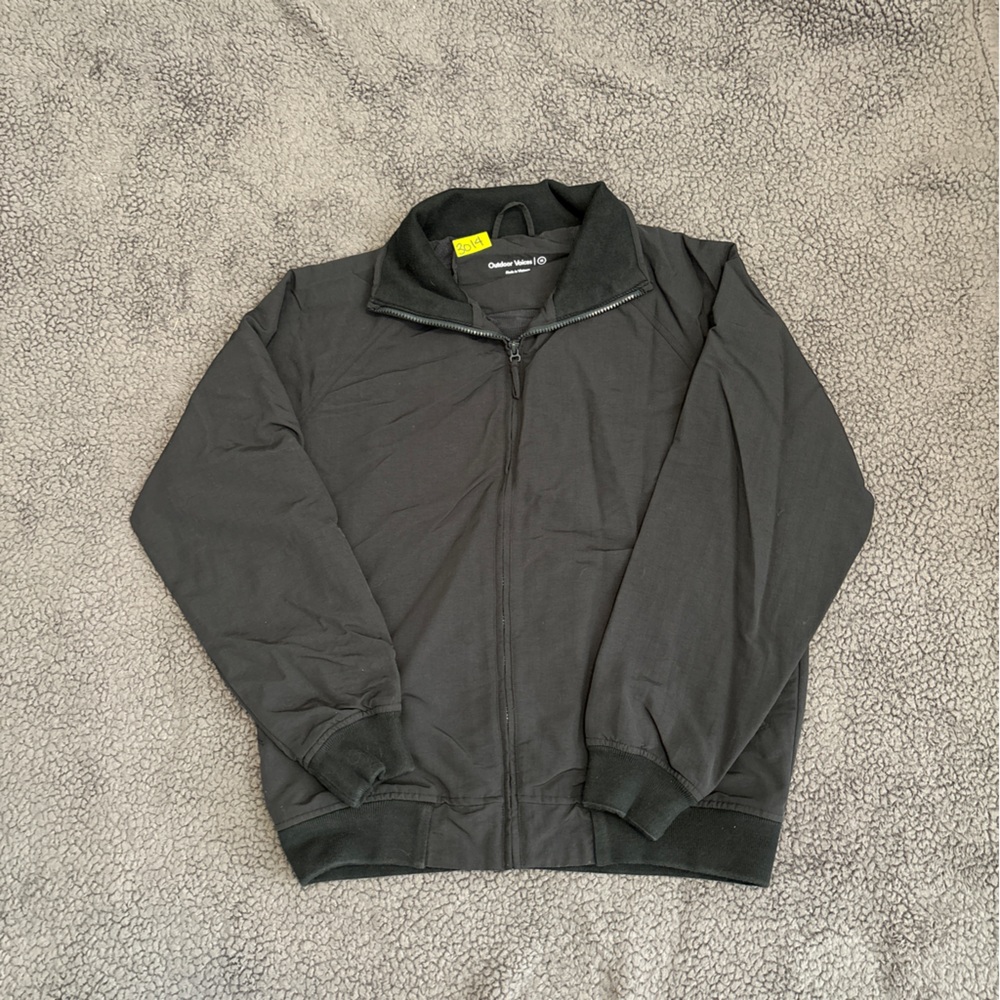 outdoor voices jacket mens large fleece full zip outdoor casual hiking‎ gorpcore